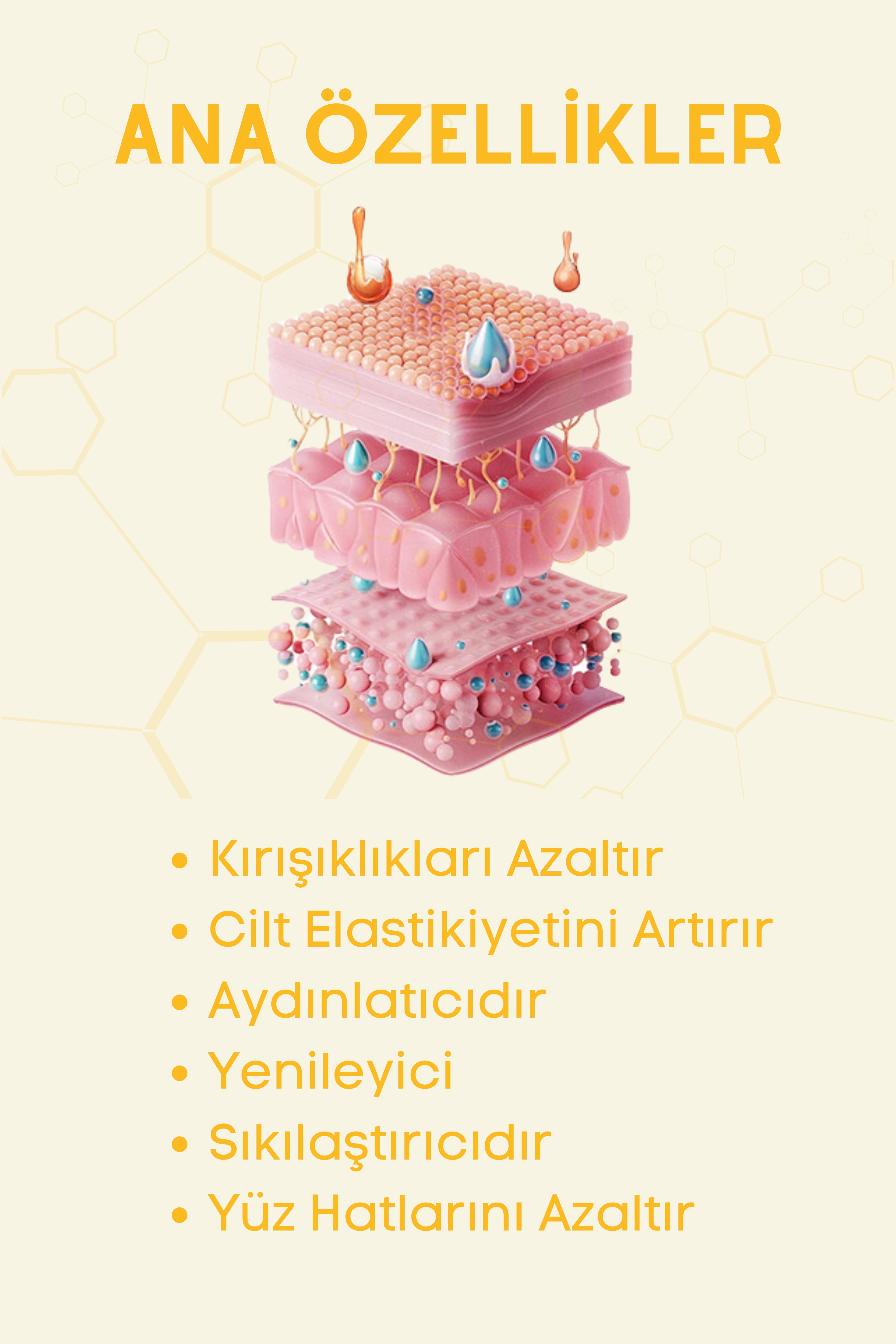 KOEC Bio Kolajen Şeffaflaşan Doğal Kore Maskesi Anında Parlaklık ve Nemlendirme C Vitamin Niacinamide 4ad