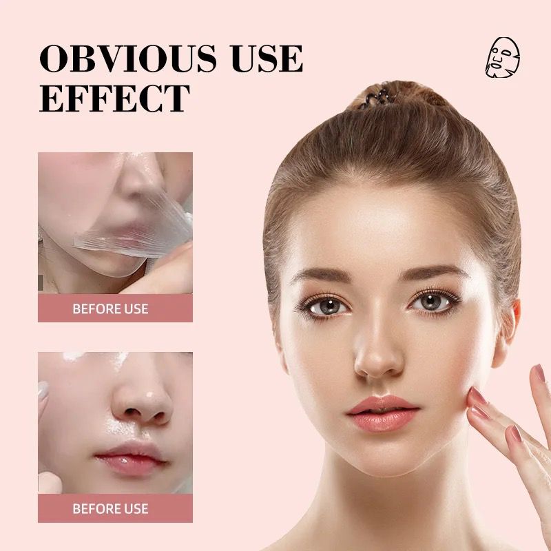 ROYUES Bio Kolajen Şeffaflaşan Kolajen Jel  Maske Nemlendirici Canlandırıcı Yaşlanma Karşıtı Maskesi