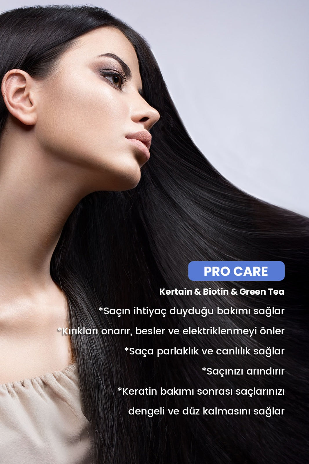 Oshine Professional Tuzsuz Keratin & Biotin Şampuanı, Keratin & Biotin Salt Free Shampoo, 1000ml