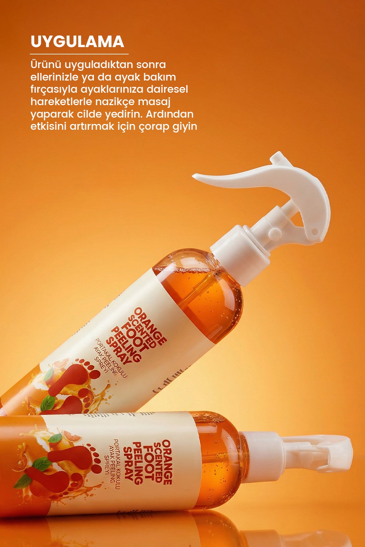 ROYUES Topuk Çatlak ve Ayak Bakım Spreyi - Koku Giderici ve Nemlendirici Spreyi - Foot Care Sprey