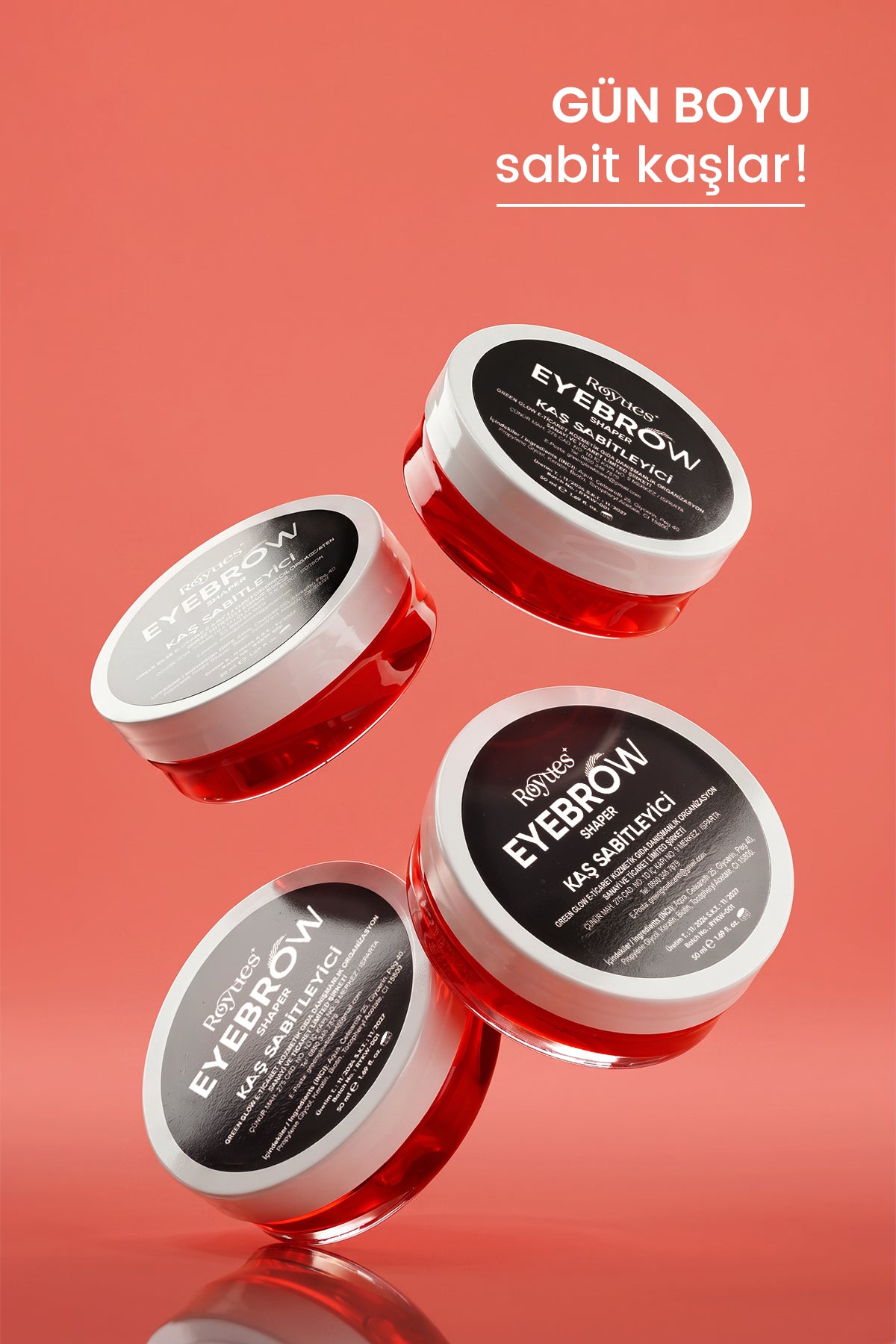 ROYUES Kaş Şekillendirici - Kaş Sabitleyici Wax - Eyebrow Shaper Wax