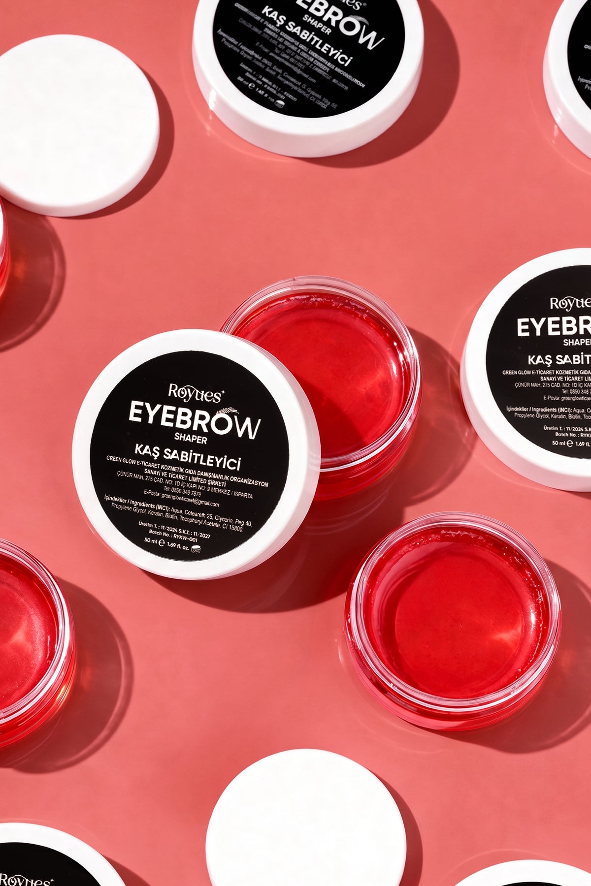 ROYUES Kaş Şekillendirici - Kaş Sabitleyici Wax - Eyebrow Shaper Wax