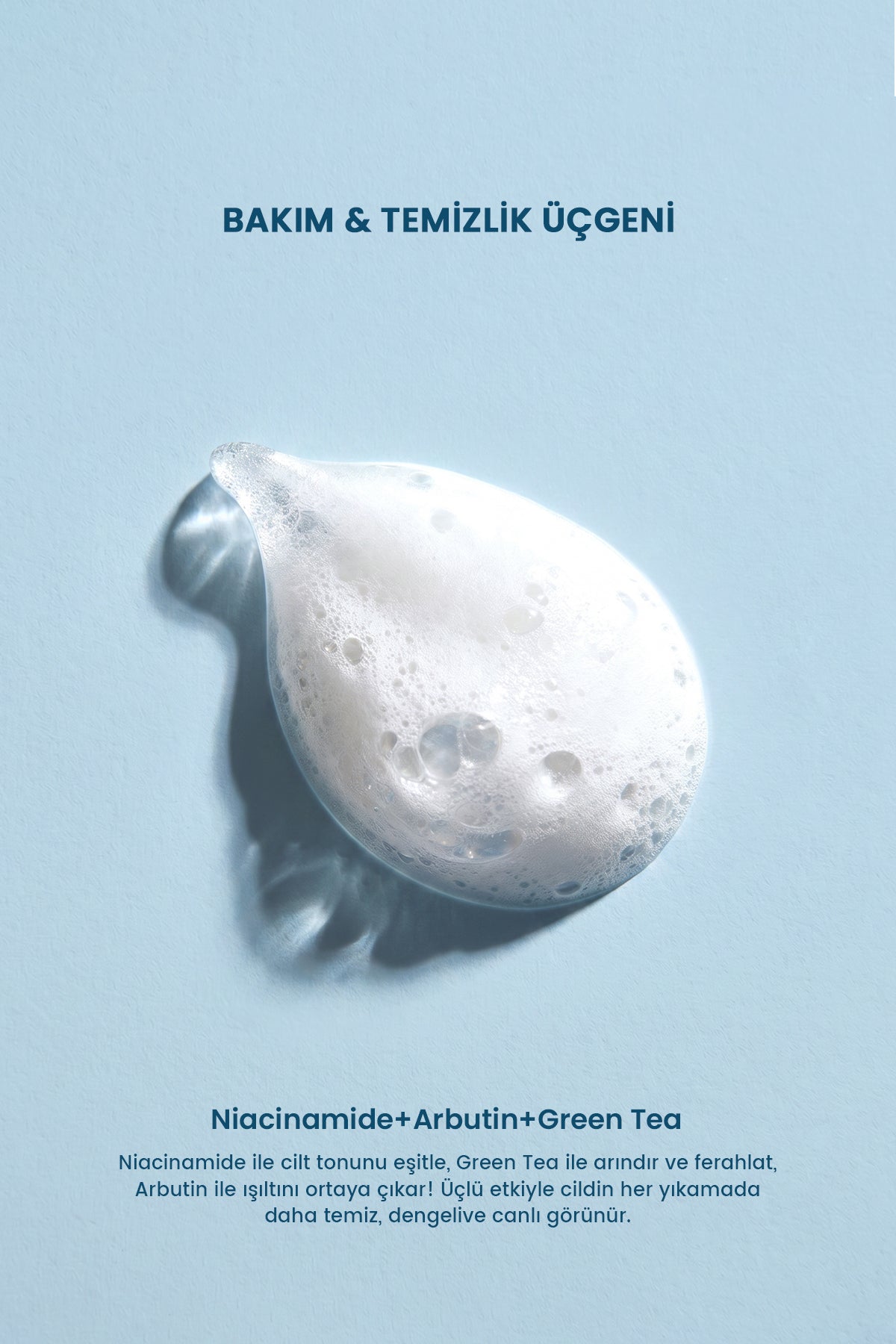 ROYUES Yeşil Çay Özlü Yüz Temizleme Jeli, Canlandırıcı, Nemlendirici, Arındırıcı, Facial Cleasing Gel 200ml