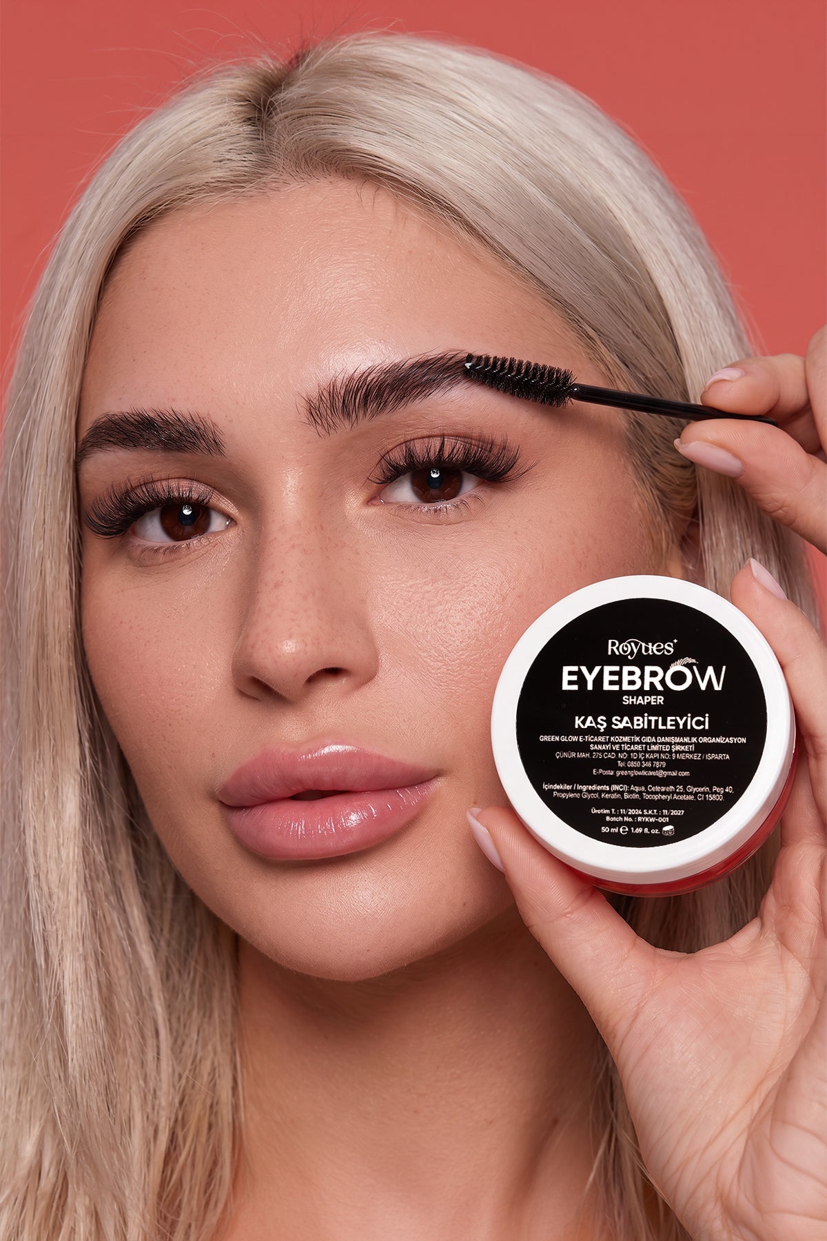 ROYUES Kaş Şekillendirici - Kaş Sabitleyici Wax - Eyebrow Shaper Wax