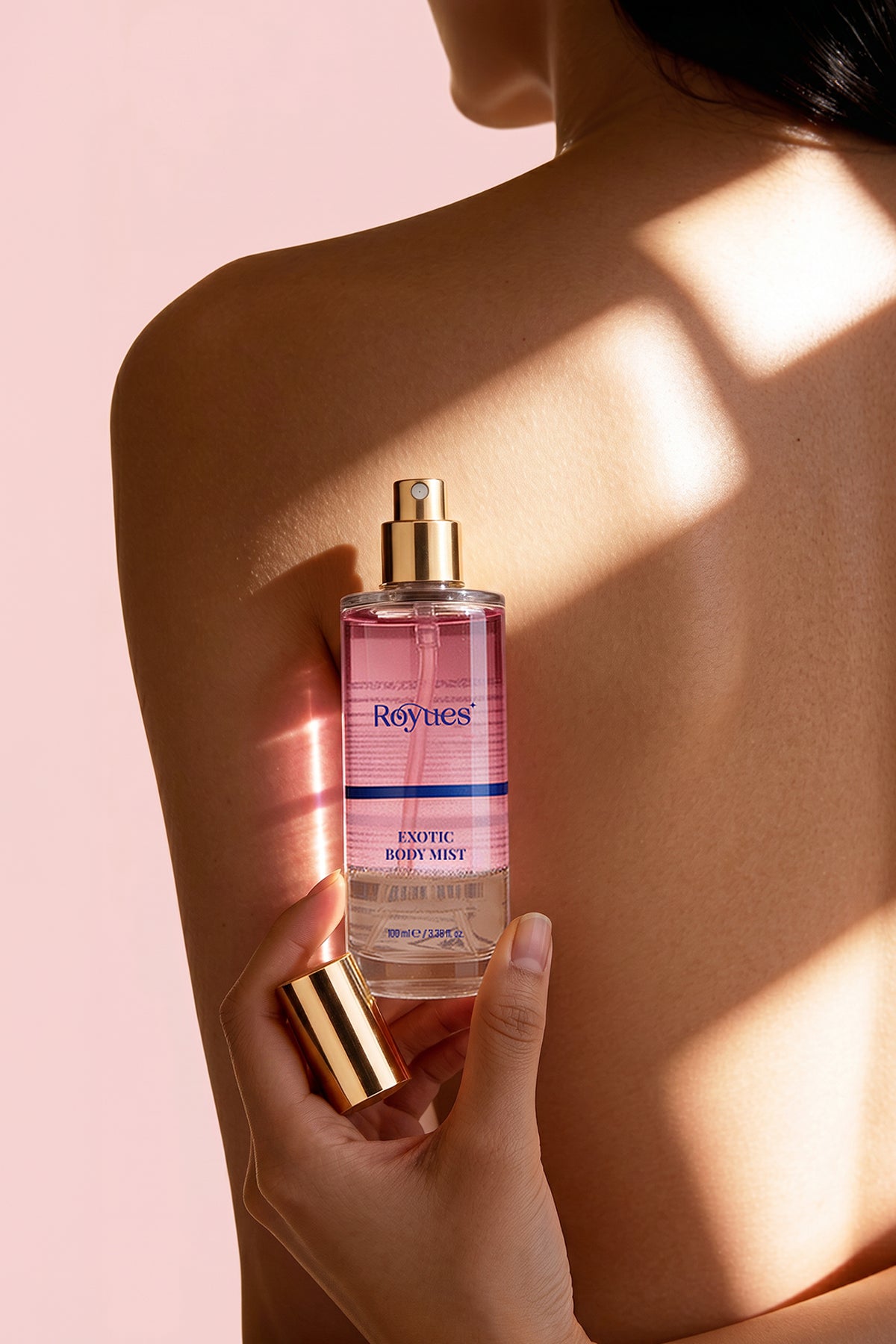 ROYUES Body Mist Egzotik Gül Aromalı Vücut Spreyi Kadın Vücut Kokusu Vücut Misti Body Mist Spray 100ml