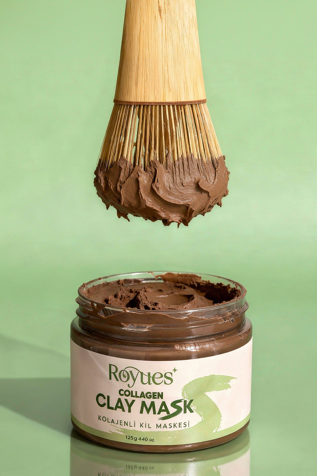 ROYUES Kolajen Kil Maskesi - Leke Ve Siyah Nokta Giderici Yüz Maskesi - Collagen Clay Mask