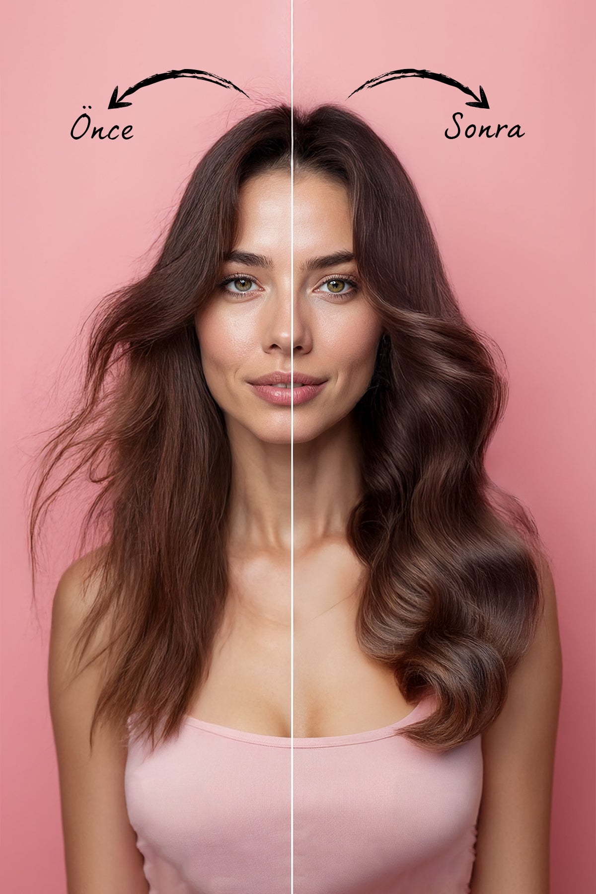 ROYUES Saç Maskesi - 9 Özlü Saç Bakım Yağı- Yıpranmış Saç Besleyici Güçlendirici