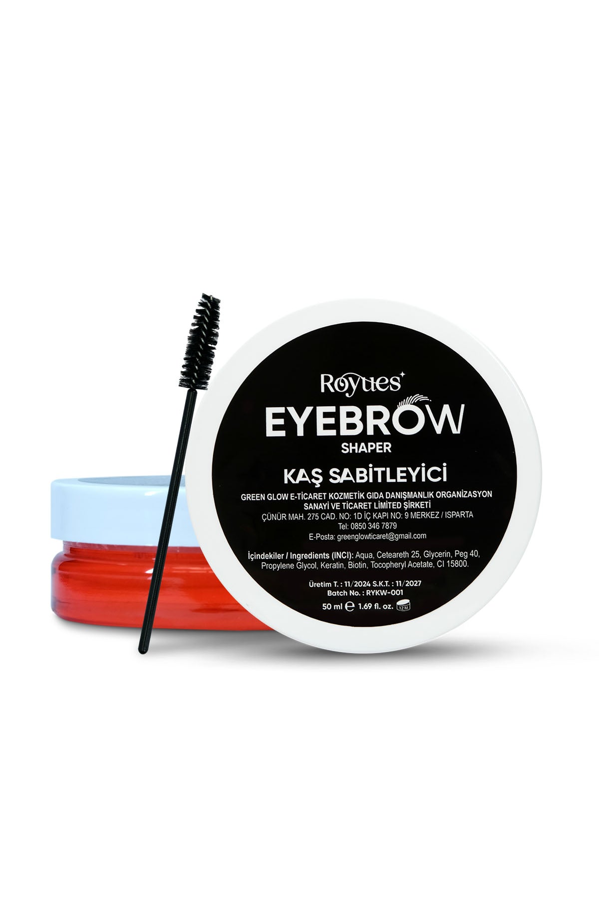 ROYUES Kaş Şekillendirici - Kaş Sabitleyici Wax - Eyebrow Shaper Wax