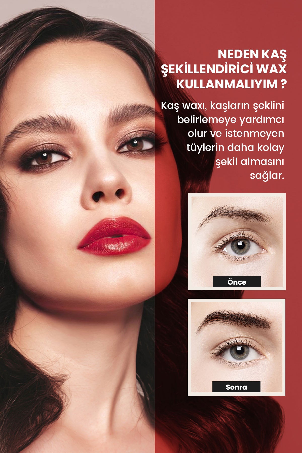ROYUES Kaş Şekillendirici - Kaş Sabitleyici Wax - Eyebrow Shaper Wax