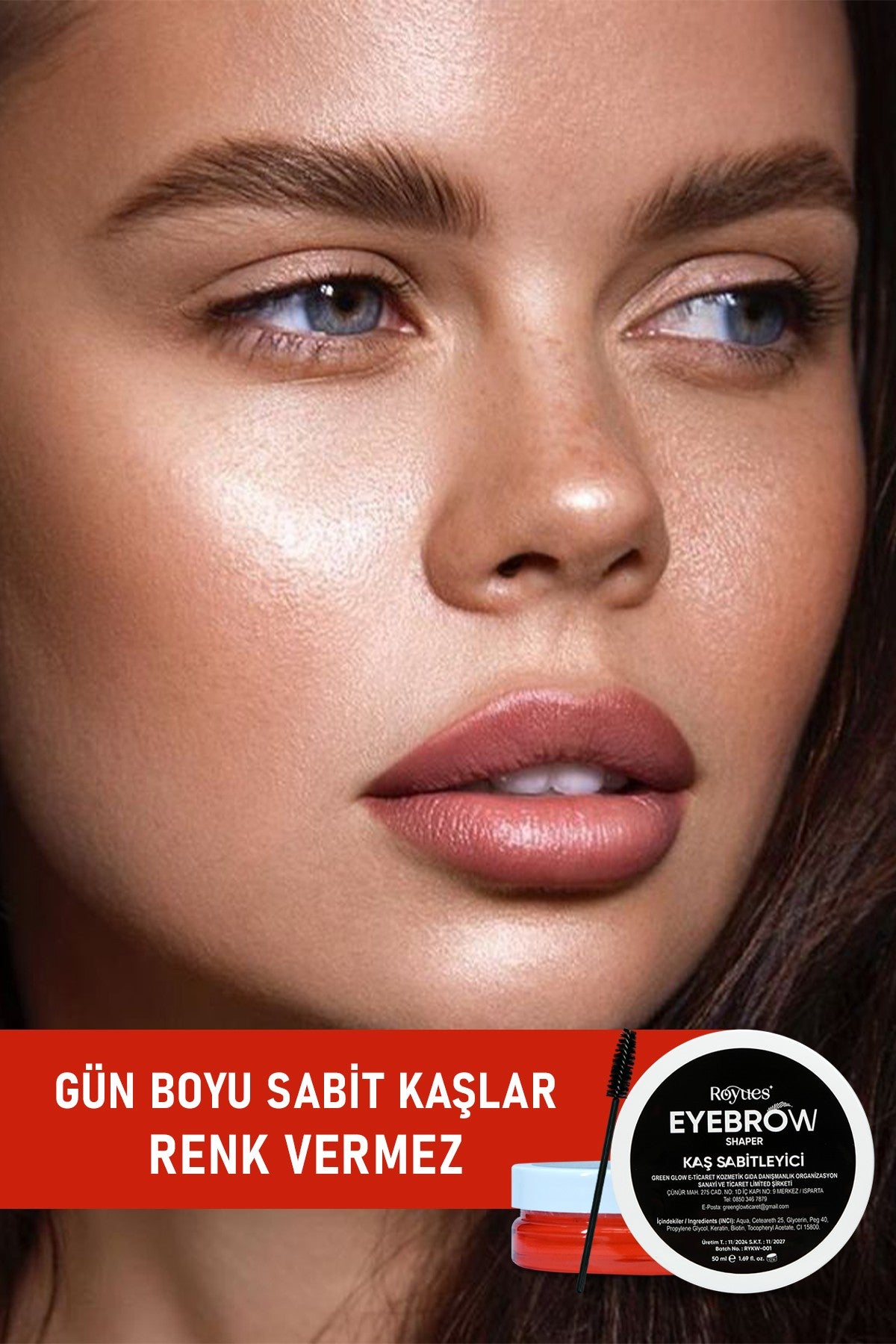 ROYUES Kaş Şekillendirici - Kaş Sabitleyici Wax - Eyebrow Shaper Wax